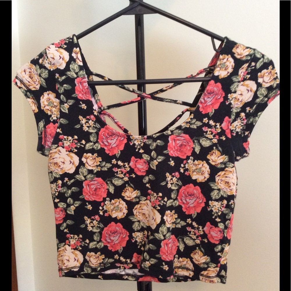 Floral Crop Top